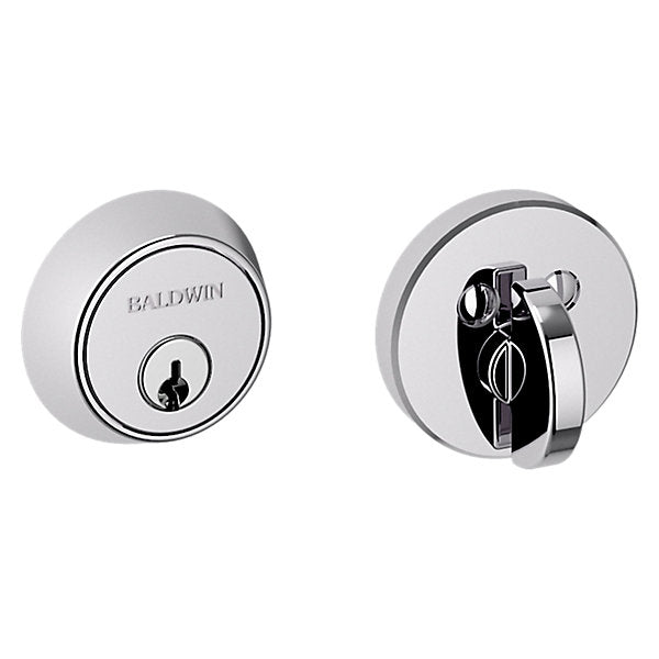 polished chrome deadbolt