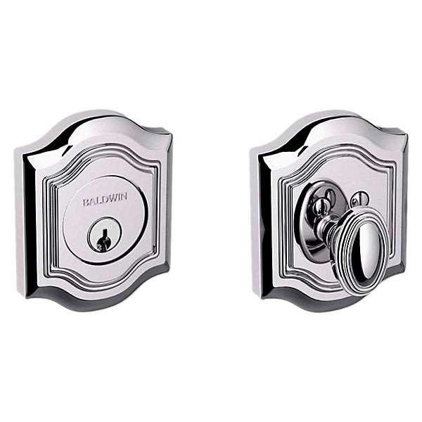 polished chrome deadbolt