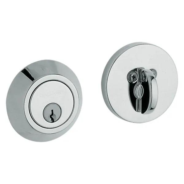 polished chrome deadbolt