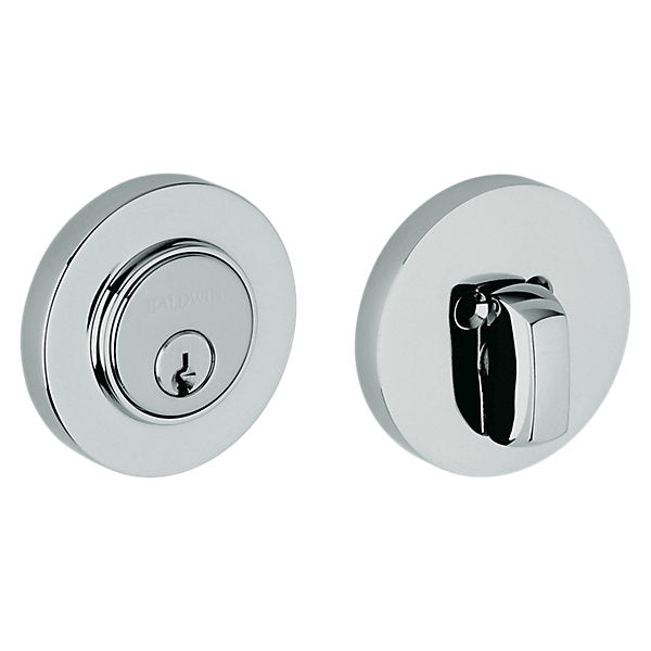 polished chrome deadbolt