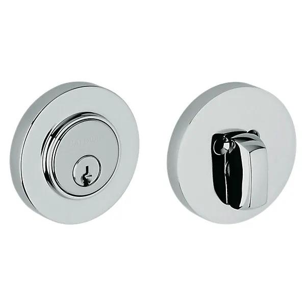 polished chrome deadbolt