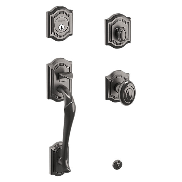 Baldwin Bethpage Sectional Trim with 5077 Knob - Arch Interior