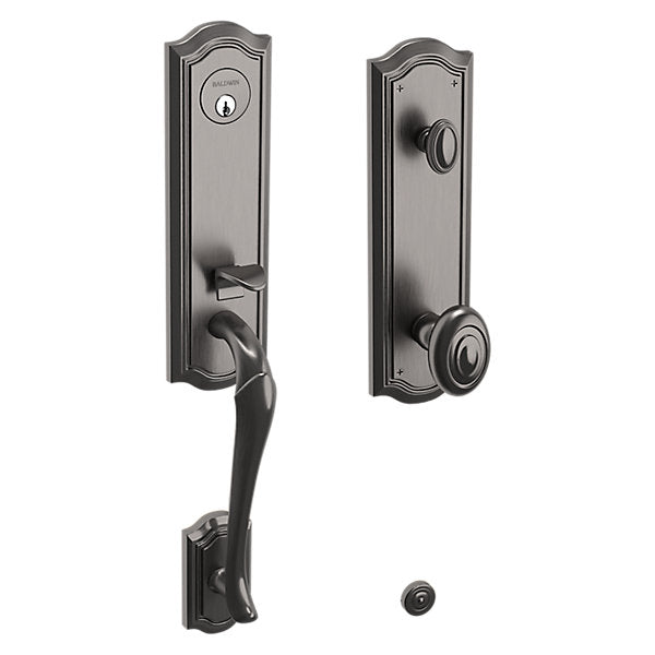 Baldwin Bethpage Handleset with 5077 Knob by Baldwin