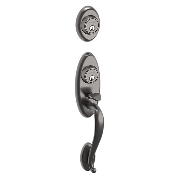 Baldwin Landon 2 - Point Lock Handleset with 5225 Egg Knob by Baldwin