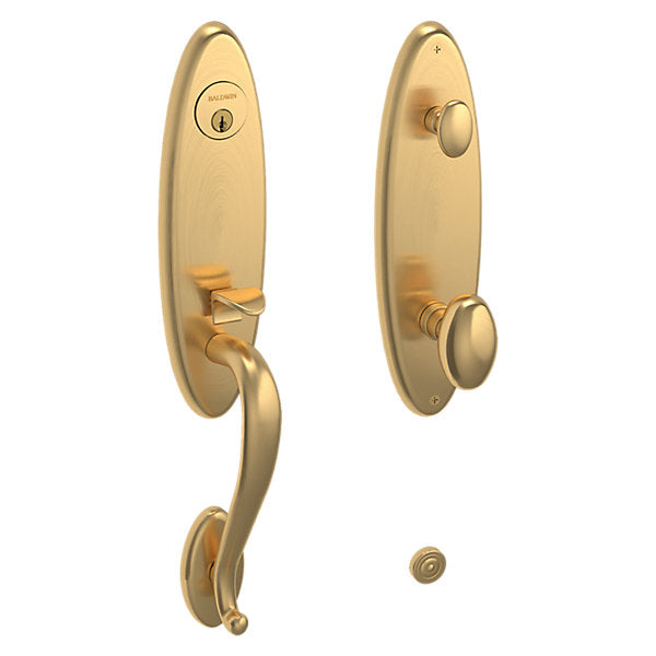 Baldwin Blakely Handleset with 5025 Egg Knob
