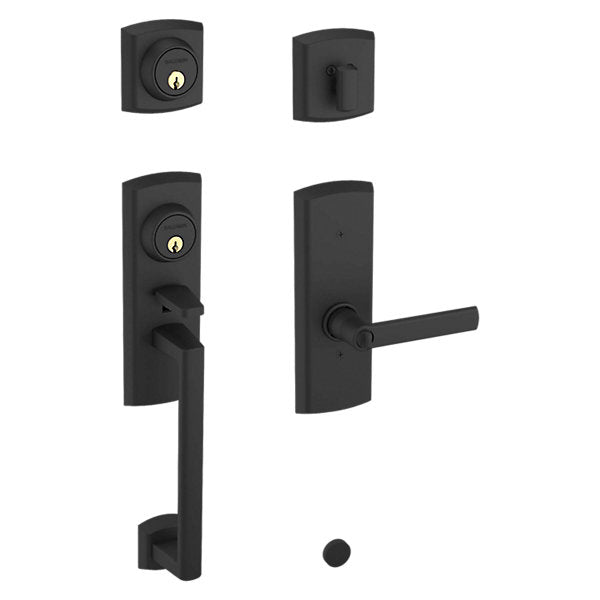 Baldwin Soho 2 - Point Handleset with Soho Lever