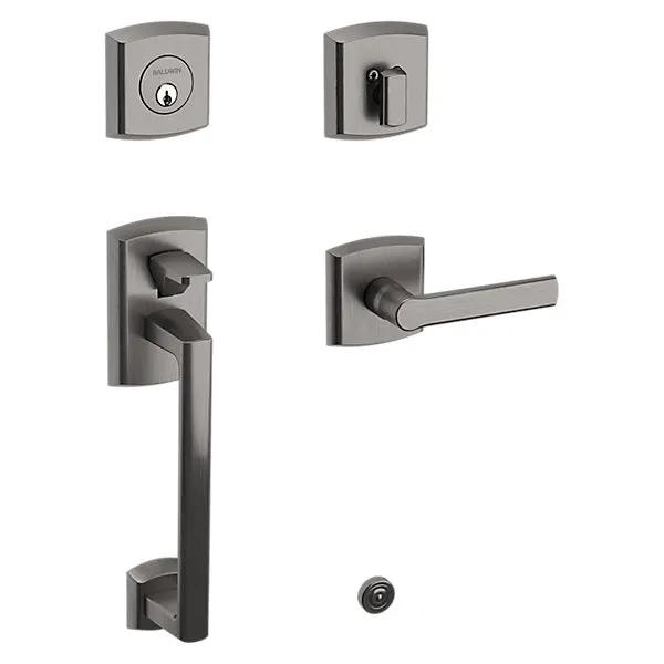 Baldwin Soho Sectional Trim with 5485V Lever by Baldwin
