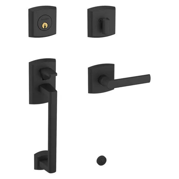 Baldwin Soho Sectional Trim with 5485V Lever by Baldwin
