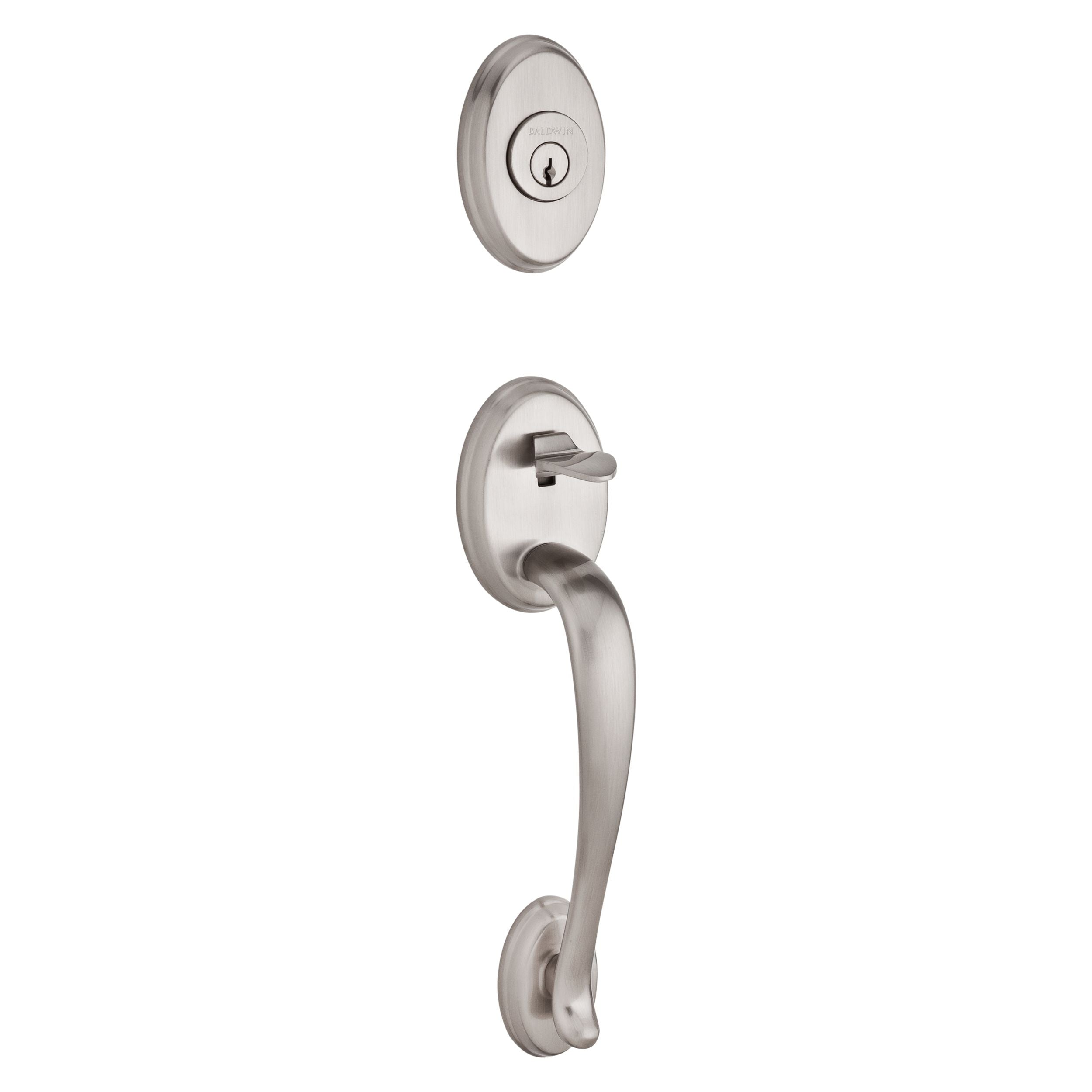 Baldwin Reserve Columbus Handleset x Curve Lever with Arch Interior