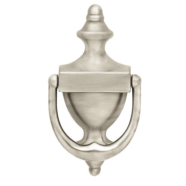satin nickel knocker