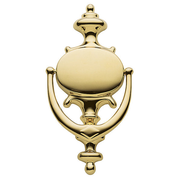 polished brass knocker