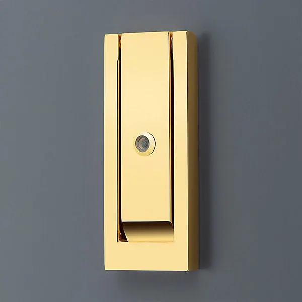 polished brass knocker