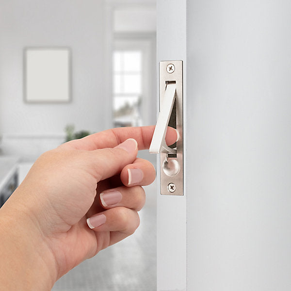 satin nickel edge pull