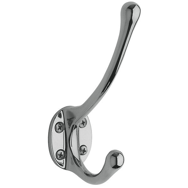 polished chrome hook
