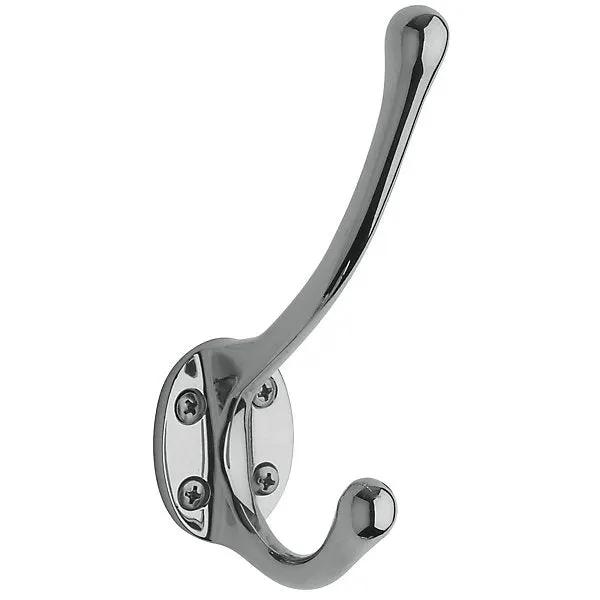 polished chrome hook