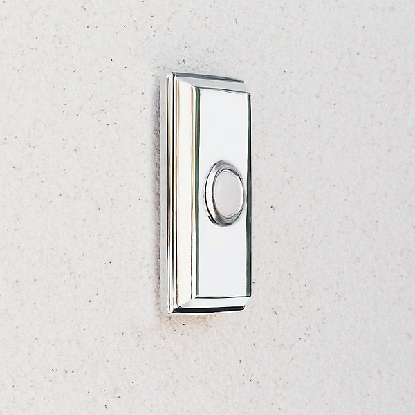 polished chrome bell button