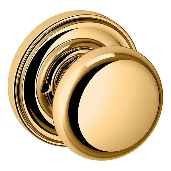 Baldwin Classic Knob with 5048 Rose by Baldwin
