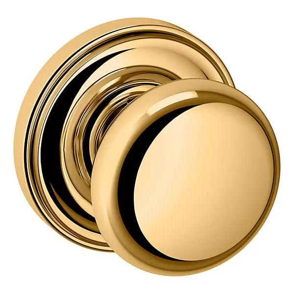 Baldwin Classic Knob with 5048 Rose by Baldwin