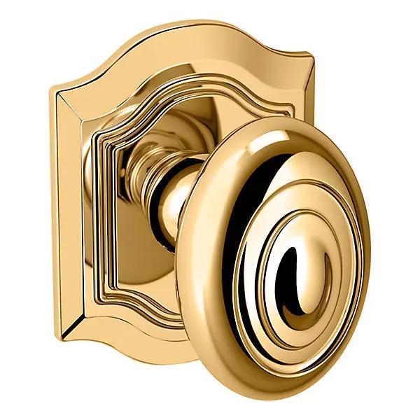 Baldwin Bethpage Knob with R027 Rose by Baldwin