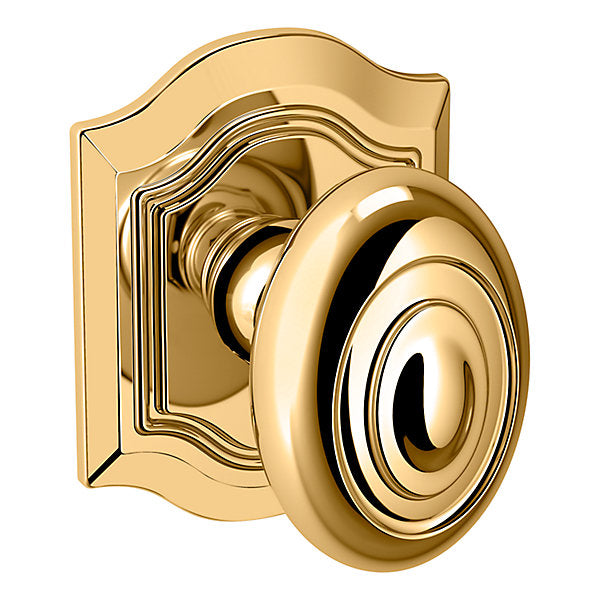 Baldwin Bethpage Knob with R027 Rose by Baldwin