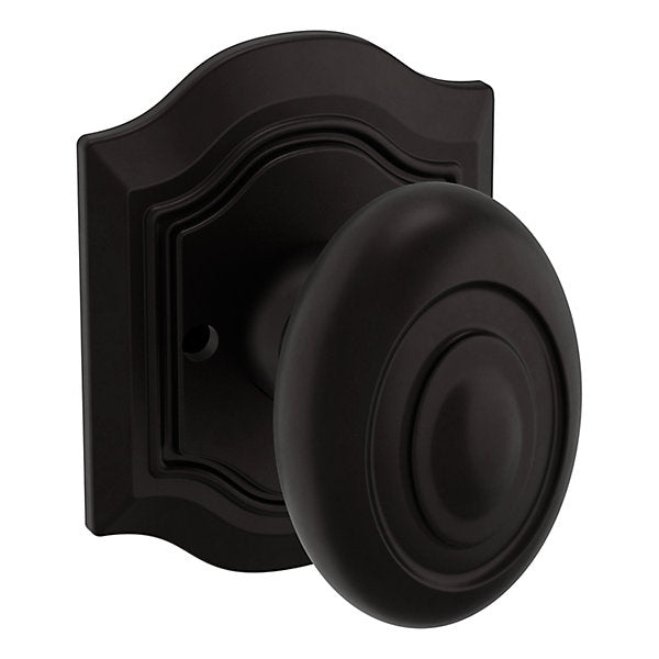 Baldwin Bethpage Knob with R027 Rose by Baldwin