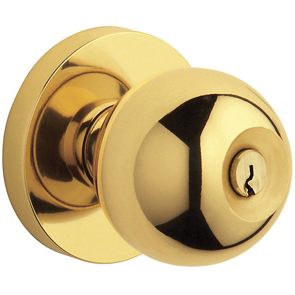 Baldwin Contemporary Knob with Rose