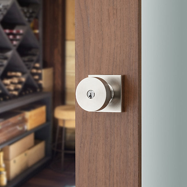 satin nickel knob