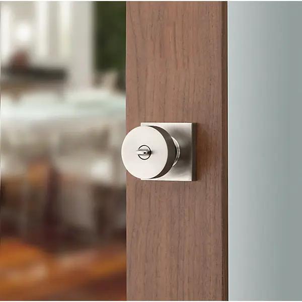 satin nickel knob