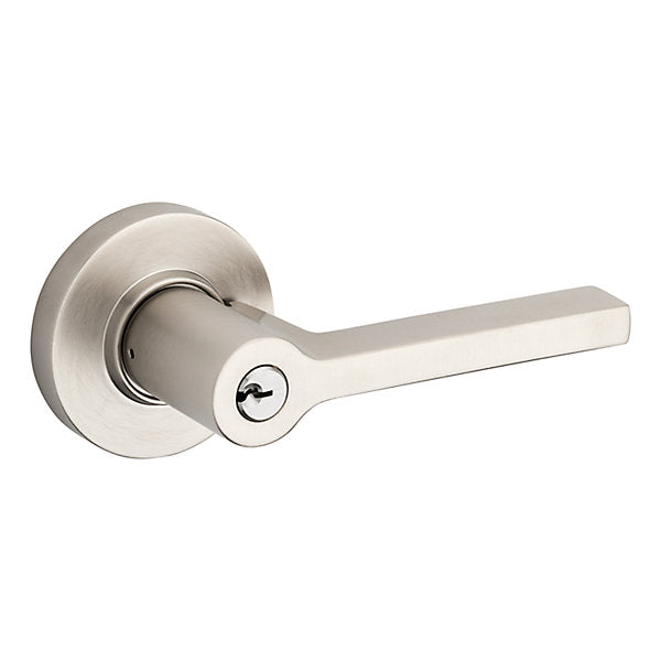 Baldwin Square Lever with Round Rose by Baldwin
