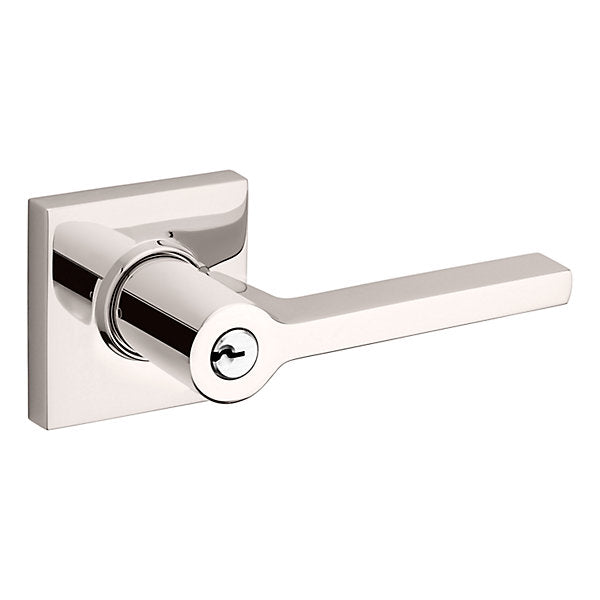 Baldwin Square Lever with Square Rose