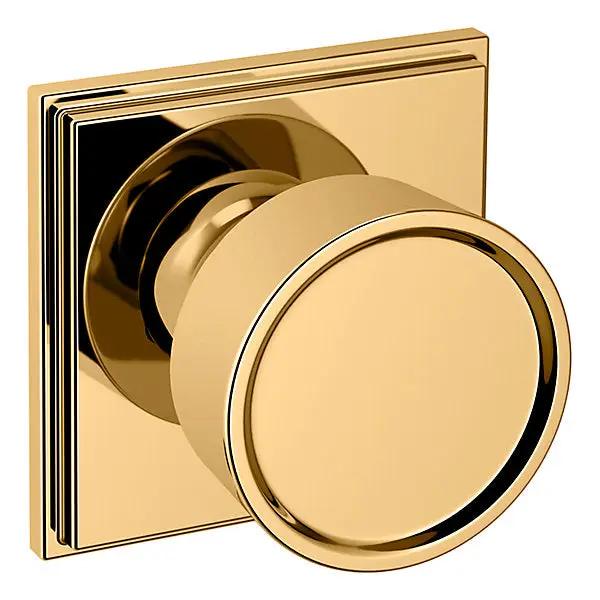 Baldwin Hollywood Hills Knob with R050 Rose by Baldwin