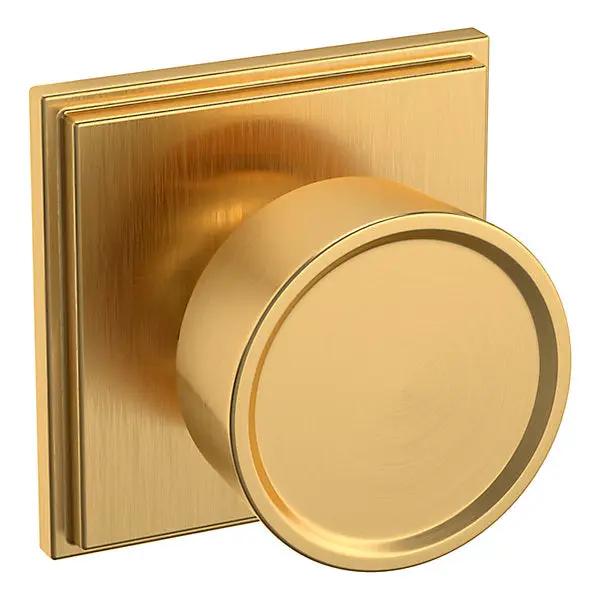 Baldwin Hollywood Hills Knob with R050 Rose by Baldwin