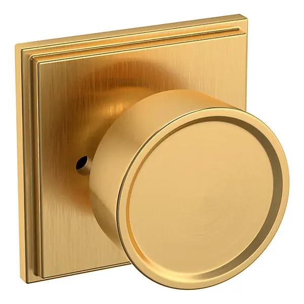 Baldwin Hollywood Hills Knob with R050 Rose by Baldwin