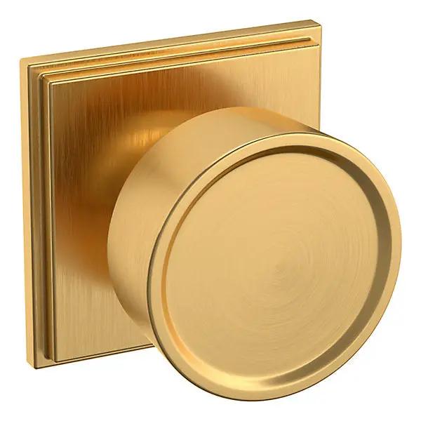 Baldwin Hollywood Hills Knob with R050 Rose by Baldwin