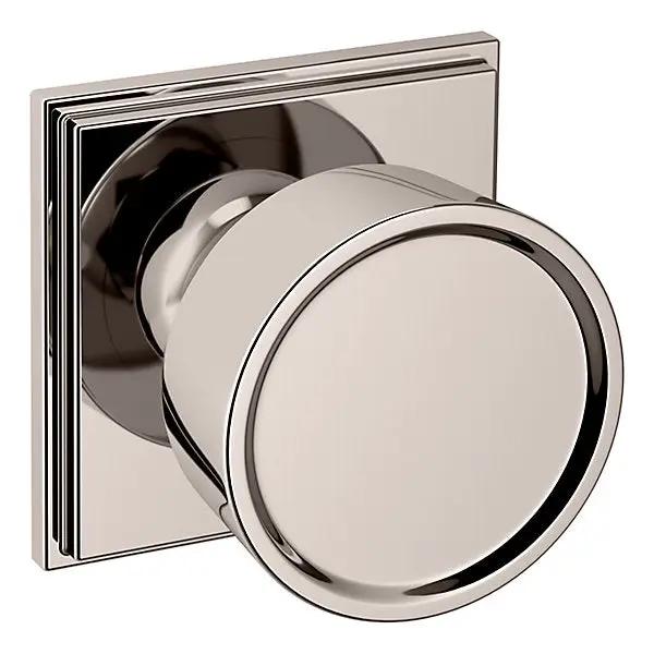 Baldwin Hollywood Hills Knob with R050 Rose by Baldwin