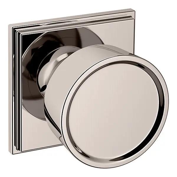 Baldwin Hollywood Hills Knob with R050 Rose by Baldwin