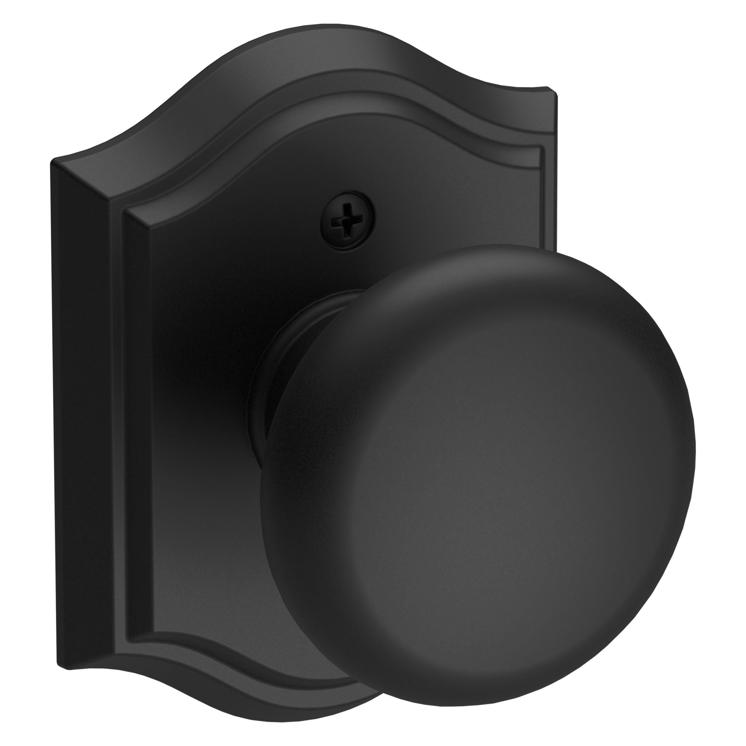 Baldwin Reserve Round Knob and Traditional Arch Rose