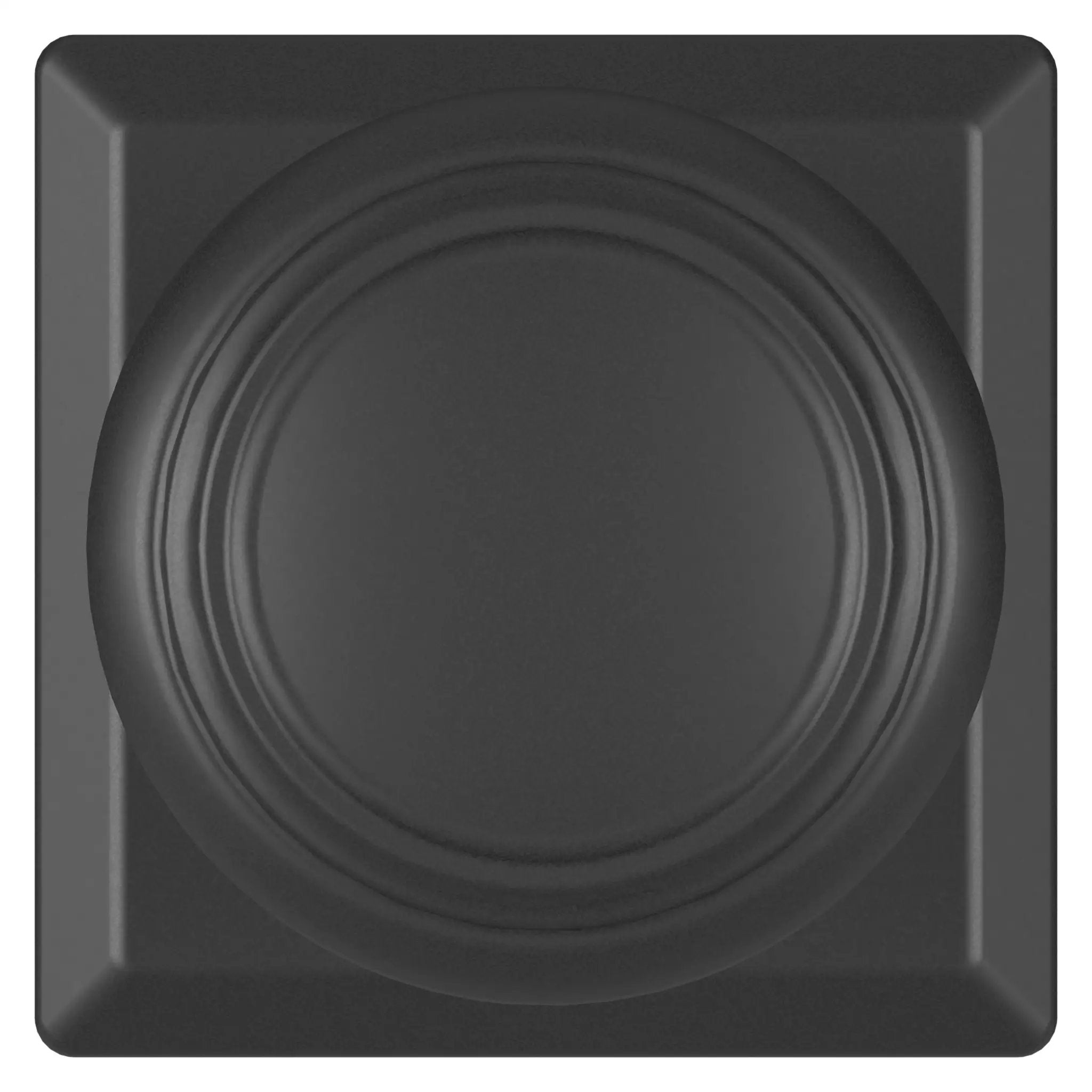 Baldwin Reserve Traditional Knob and Square Rose by Baldwin