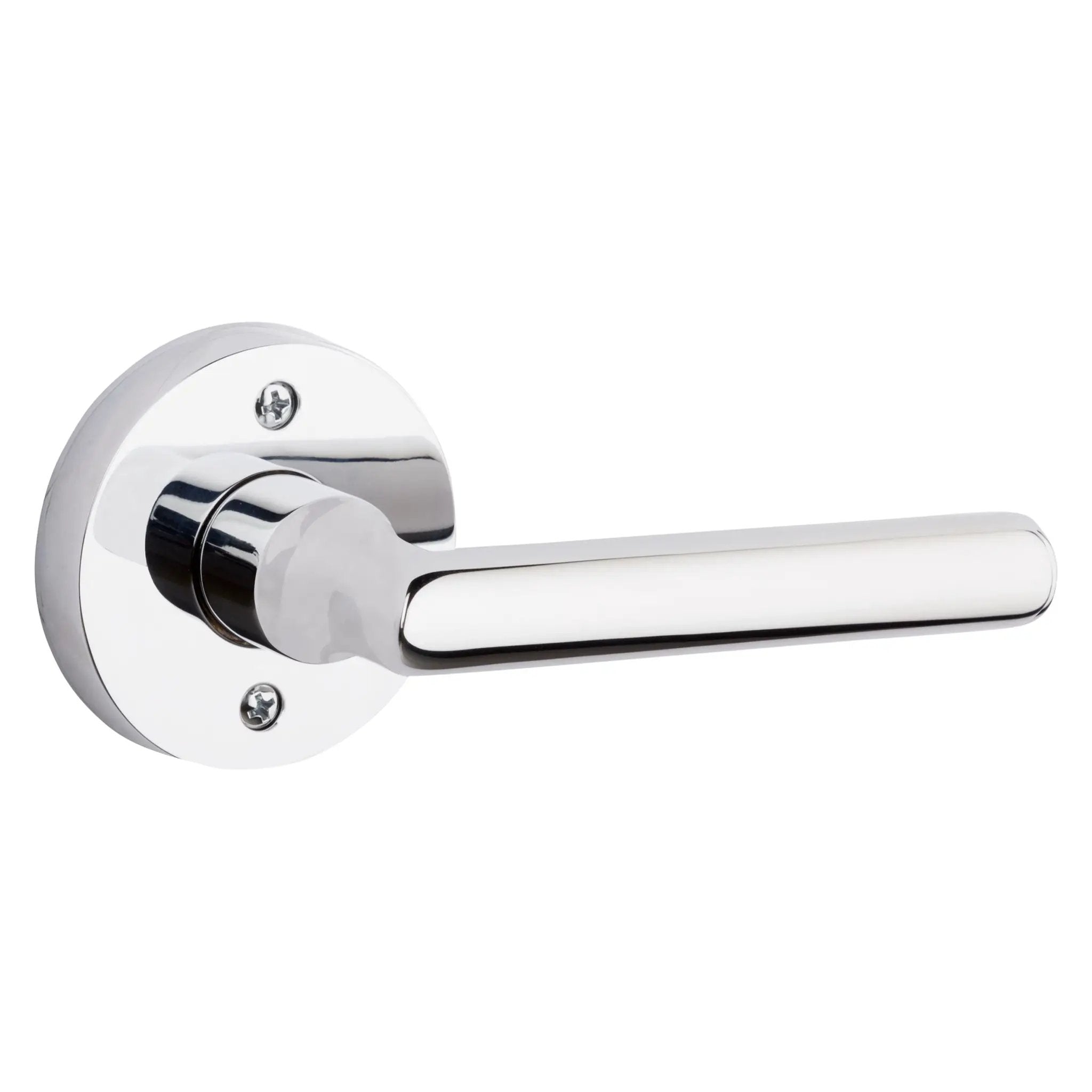 Baldwin Reserve Tube Lever and Contemporary Round Rose by Baldwin