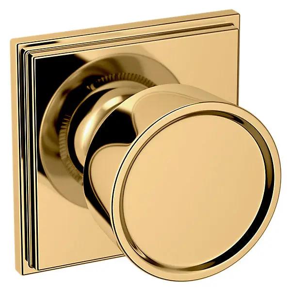 Baldwin Hollywood Hills Knob with R050 Rose by Baldwin