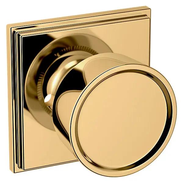 Baldwin Hollywood Hills Knob with R050 Rose by Baldwin