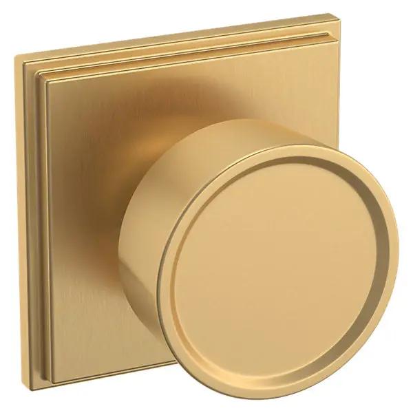 Baldwin Hollywood Hills Knob with R050 Rose by Baldwin