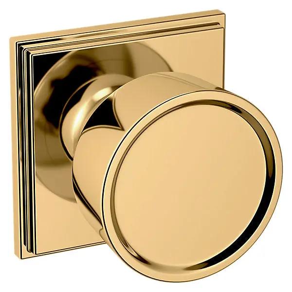 Baldwin Hollywood Hills Knob with R050 Rose by Baldwin