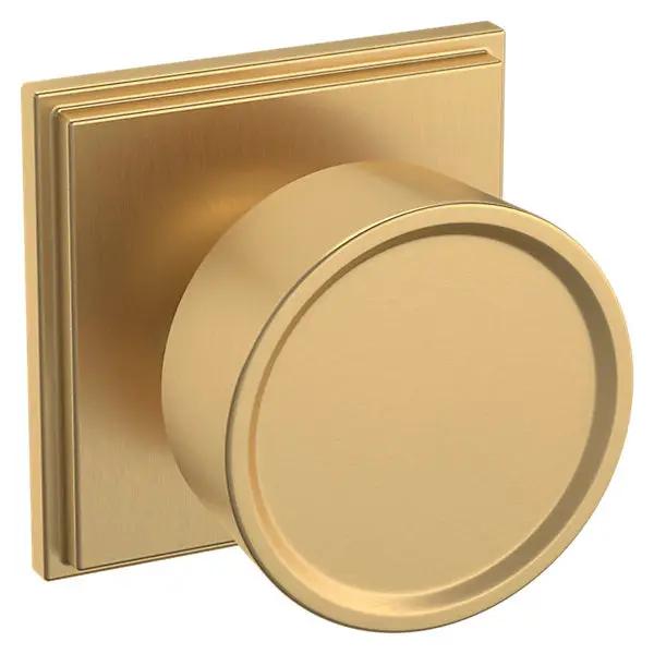 Baldwin Hollywood Hills Knob with R050 Rose by Baldwin