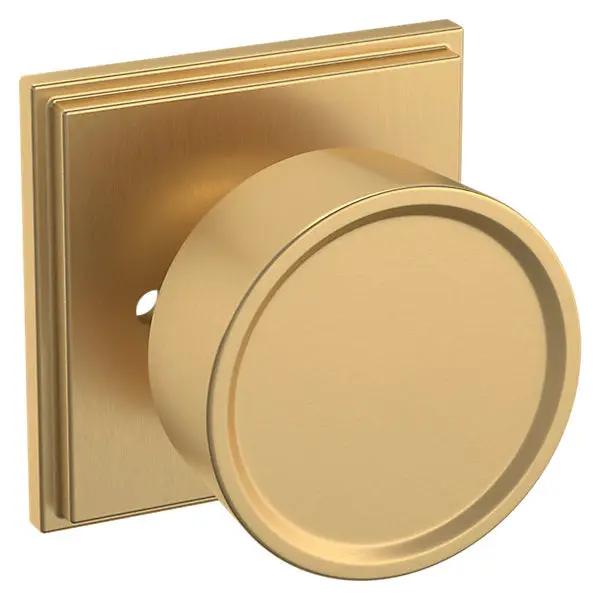 Baldwin Hollywood Hills Knob with R050 Rose by Baldwin