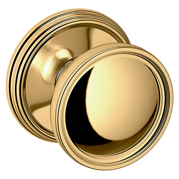 Baldwin Tulip Knob with 5078 Rose by Baldwin