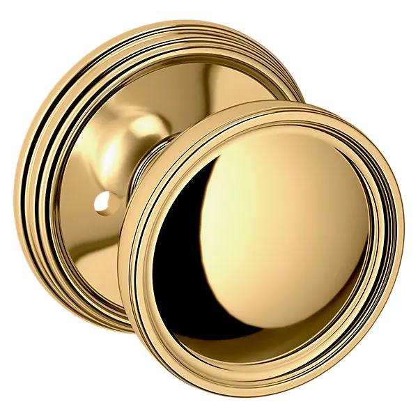 Baldwin Tulip Knob with 5078 Rose by Baldwin