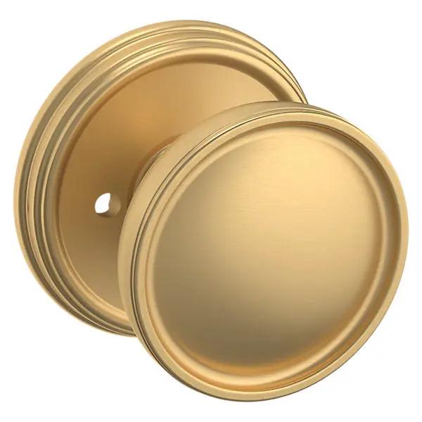 Baldwin Tulip Knob with 5078 Rose by Baldwin