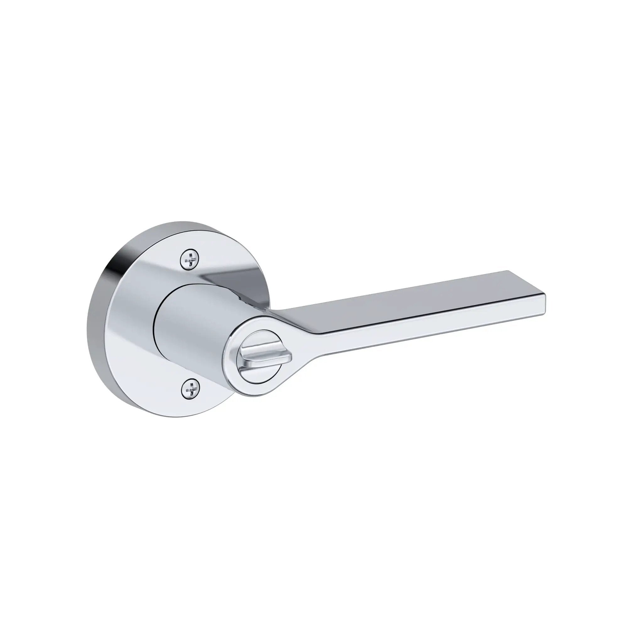 Baldwin Reserve Anaheim Hills Lever with Contemporary Round Rose by Baldwin