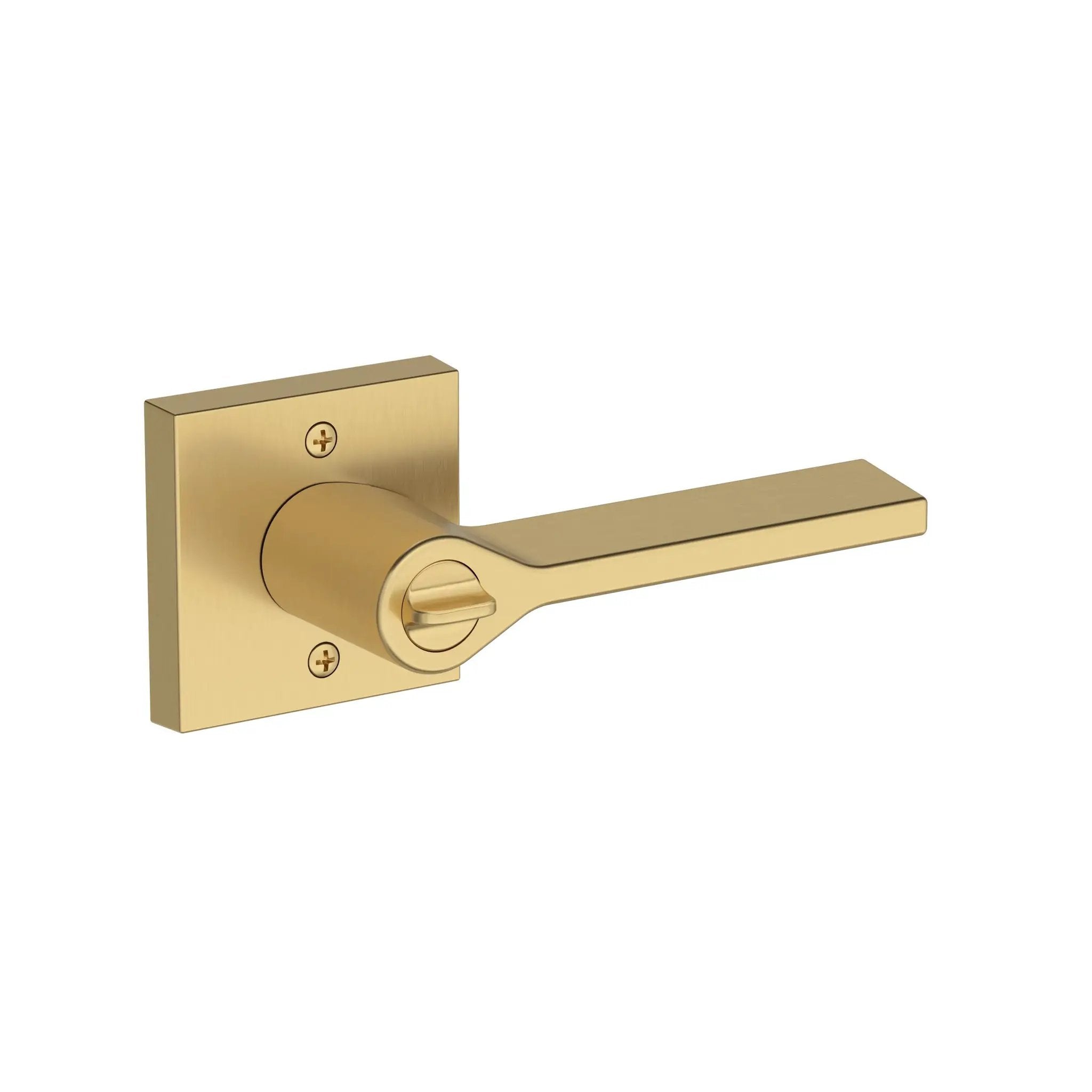Baldwin Reserve Anaheim Hills Lever with Contemporary Square Rose by Baldwin